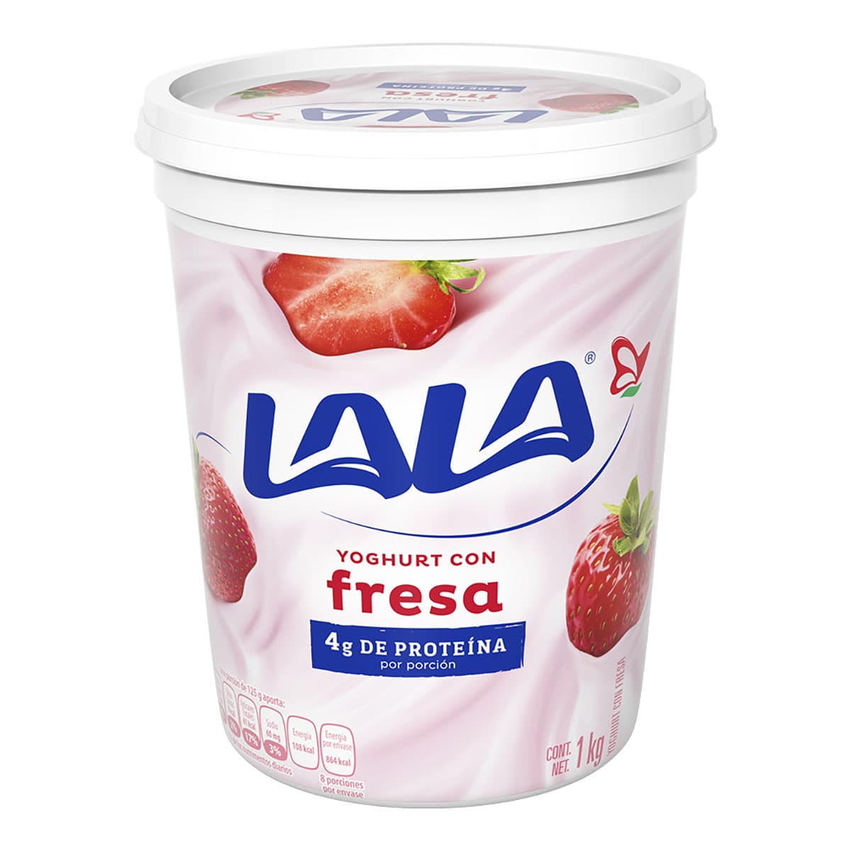 Yoghurt Batido Lala 1 Kilogramo Fresa