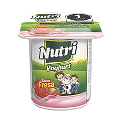 Yoghurt Nutriyoghurt Batido Fresa 120 Gramos