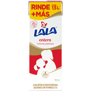 LECHE UHT LALA ENTERA 1.5 LTS