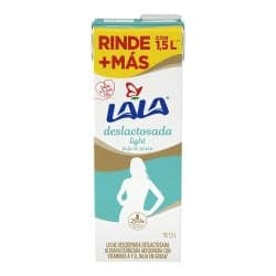 LECHE UHT LALA DESLACTOSADA LIGTH 1.5 L.