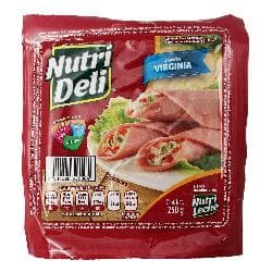 Nutrideli Jamón Virginia 250 grs