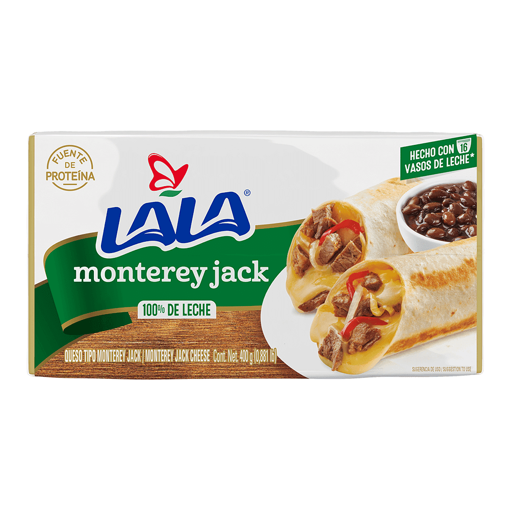Queso Monterrey Jack Lala 400.0 - Gr