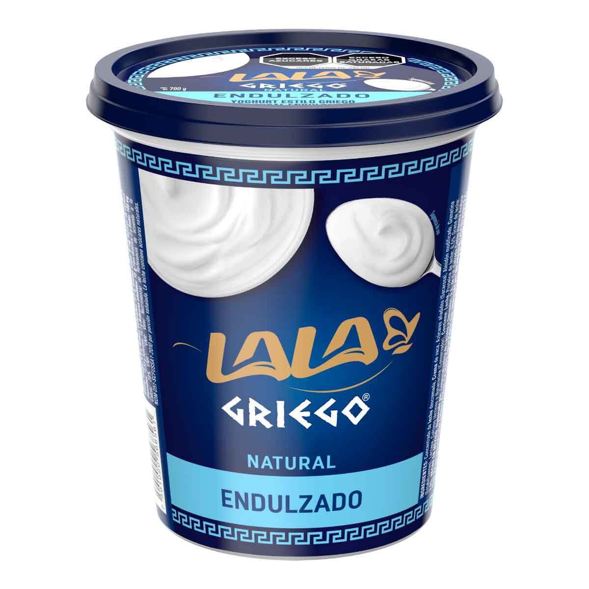 Yog Lala Bat Griego Natural Endul 700 gr