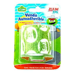 Zuum Baby Plaza Sésamo Venda Autoadherible 1 Pieza