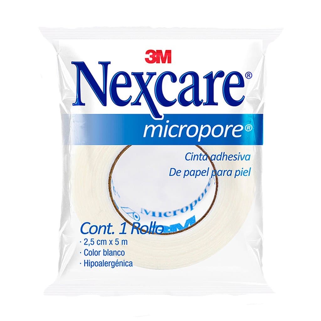 Micropore  Blanco  Nexcare  1.0 - Pza