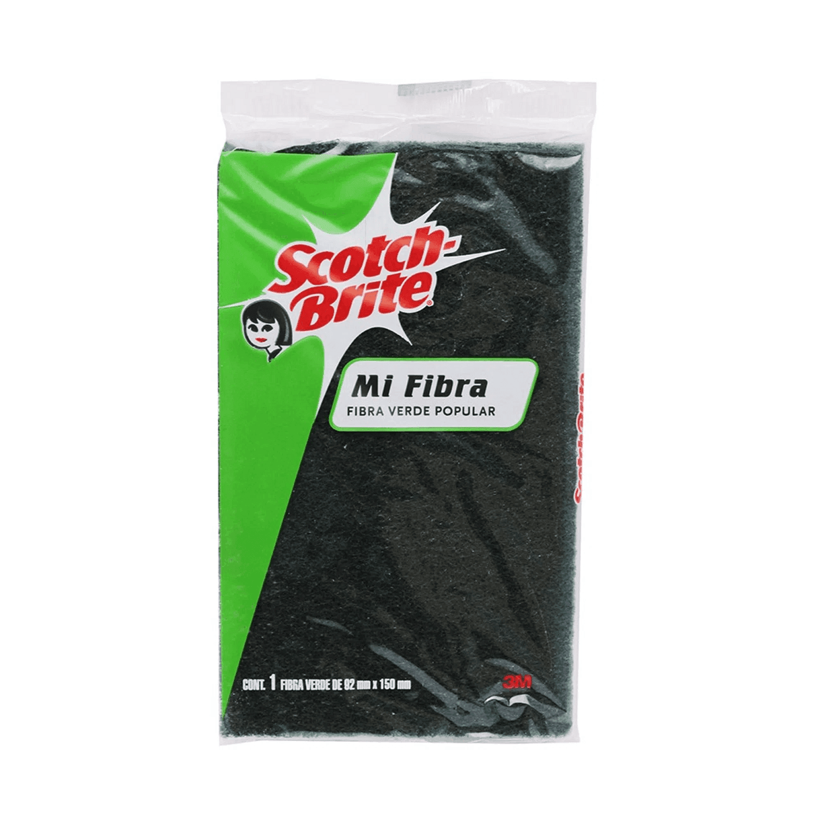 Fibra Scotch Brite verde popular