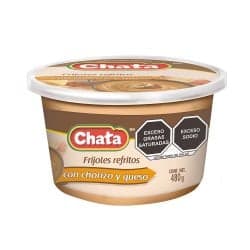 Chata Frijoles Refritos con Chorizo y Queso 480 grs