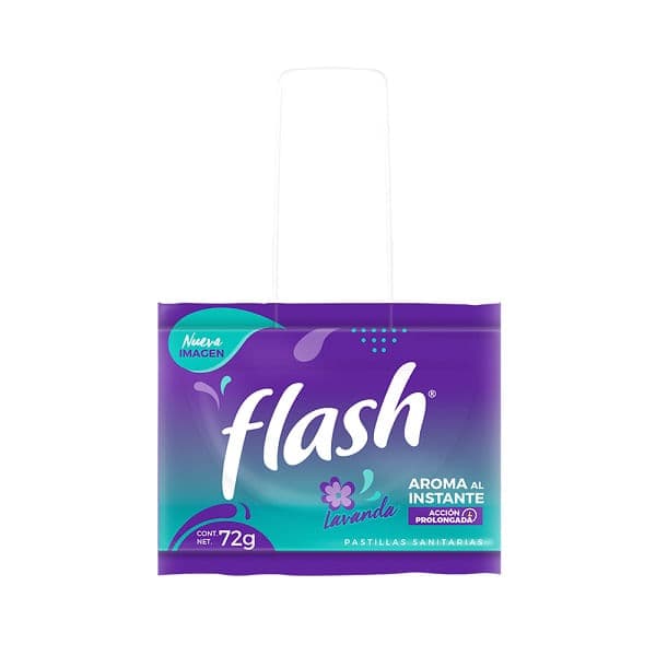 Pastilla flash lavanda gancho 72 g
