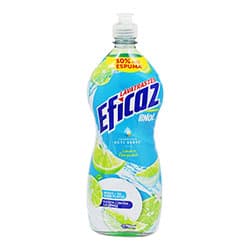 DETERGENTE LIQUIDO LAVATRASTES LIMON  EFICAZ 750 ml
