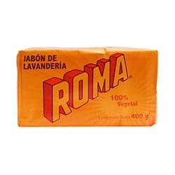 Roma Jabón Lavandería Barra Amarillo 400 gr