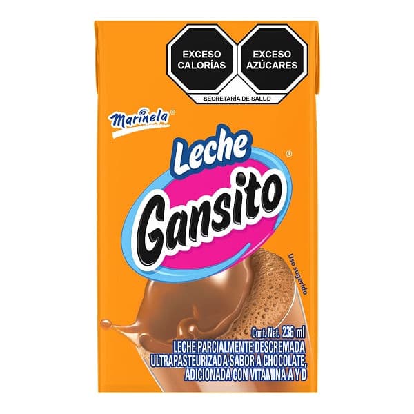 Leche Gansito Marinela Sabor Chocolate 236 ml