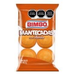 Bimbo Pan Dulce Mantecadas Vainilla 188 g
