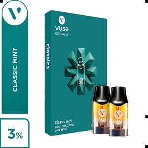 Capsula Vuse Classic Crisp Mint 34 Mg/Ml