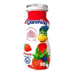 YOGURT DANONINO BEBIBLE SABOR FRESA 90g