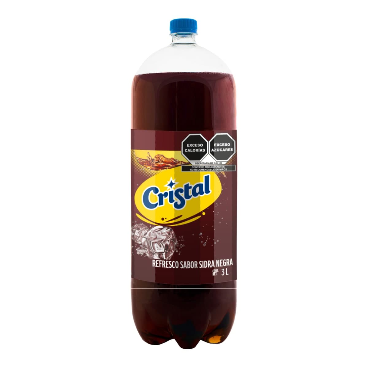 CRISTAL NEGRA 3LTS