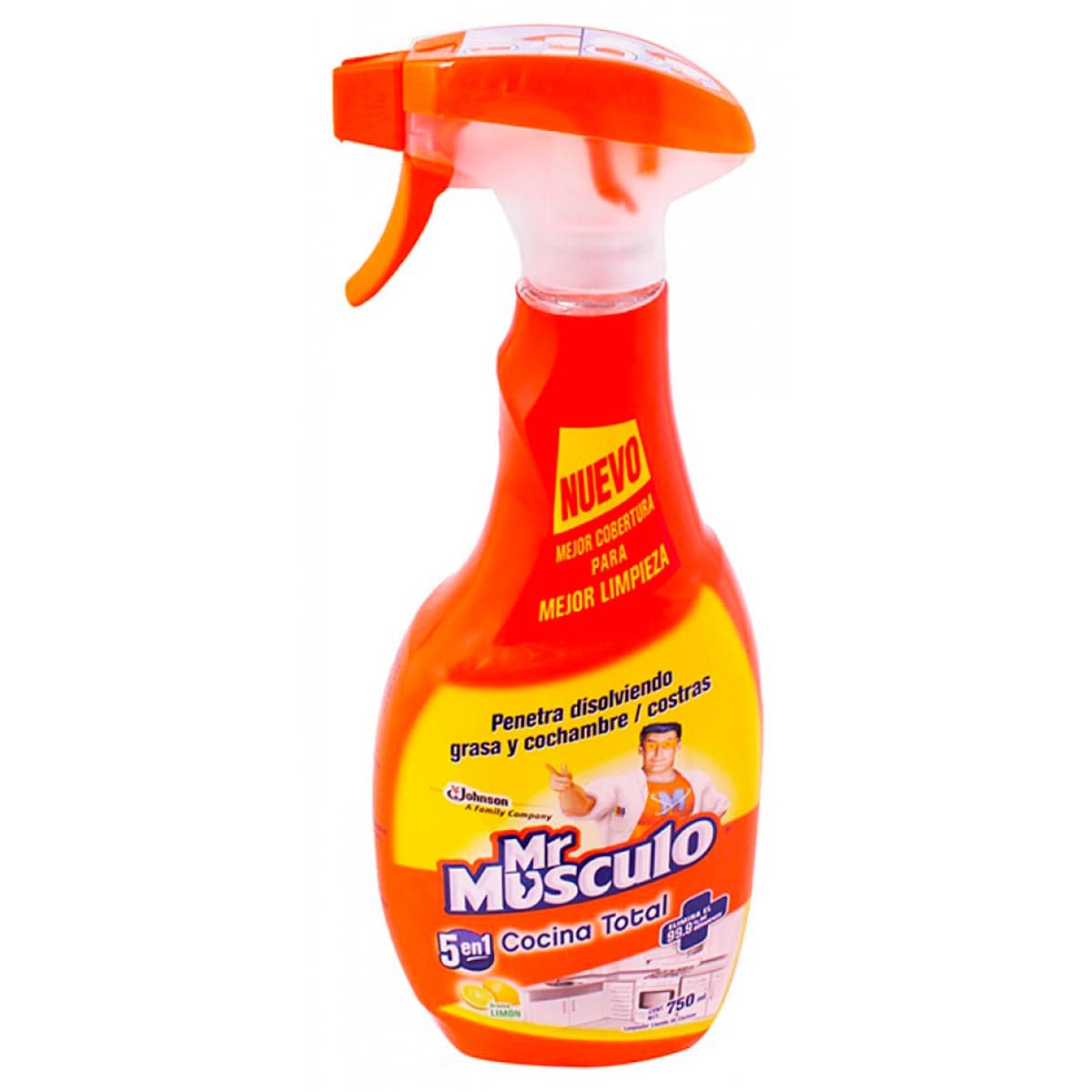 Desengrasante Mr.Musculo Cocina Total Wndx Dgrsr 750 Ml