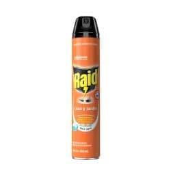 Raid Insecticida Voladores y Rastreros Casa y Jardín 400 ml