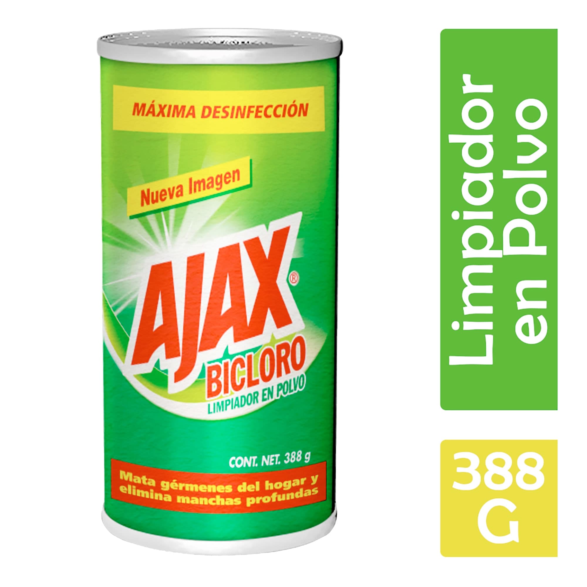 Ajax limpiador polvo bicloro 388 g