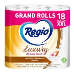 Regio Papel Higiénico Luxury Almond 18 Rollos