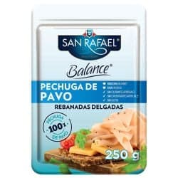 Pechuga de Pavo San Rafael Balance Rebanadas Delgadas 250 grs