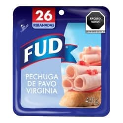Fud Pechuga de Pavo Virginia 450 g