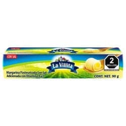 MARGARINA CON SAL LA VILLITA 90GR      .