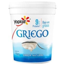 Yoplait Yogur Griego Batido Natural 1 kg