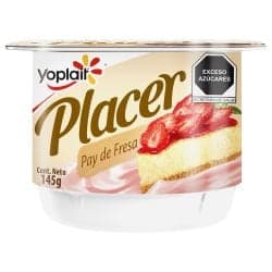 Yoplait Yogur batido cremoso pay de fresa