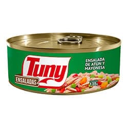 ATUN EN ENSALADA CON MAYONESA TUNY 135G.