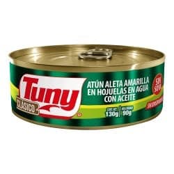 ATUN EN ACEITE TUNY 130/90 GR