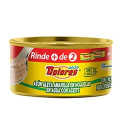 Dolores Atún Aleta Amarilla en Aceite 295 g