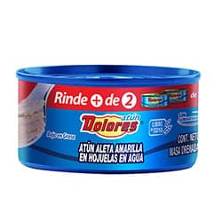 Dolores Atún Aleta Amarilla en Agua 295 g