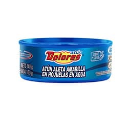 Atún Dolores Aleta Amarilla en Agua 130 grs