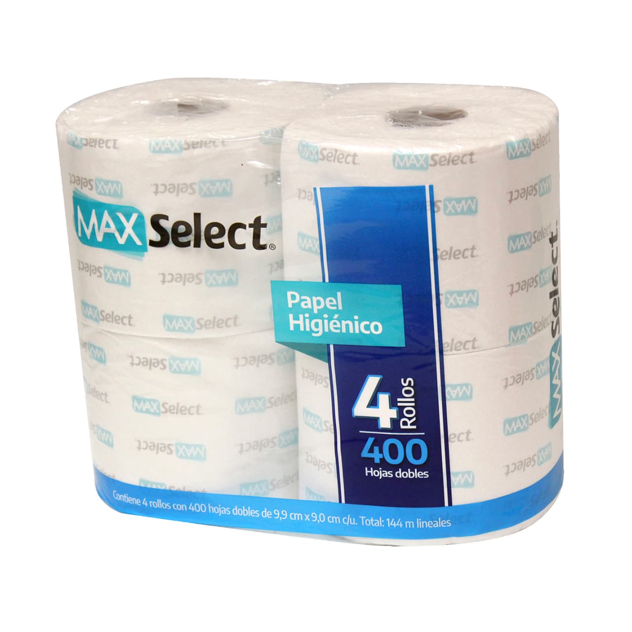 Papel Higienico 400 Hd Max Select 4.0 - Rollo