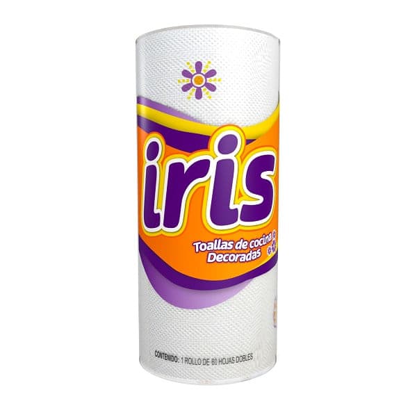 Toalla iris cocina con 60 hojas
