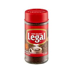 Legal Café Soluble con Azúcar 100 gr