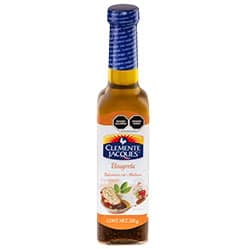 Clemente Jacques Vinagreta Balsámica con Albahaca 255 ml