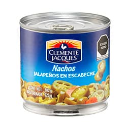 Clemente Jacques Chiles Jalapeños para Nachos 380 gr