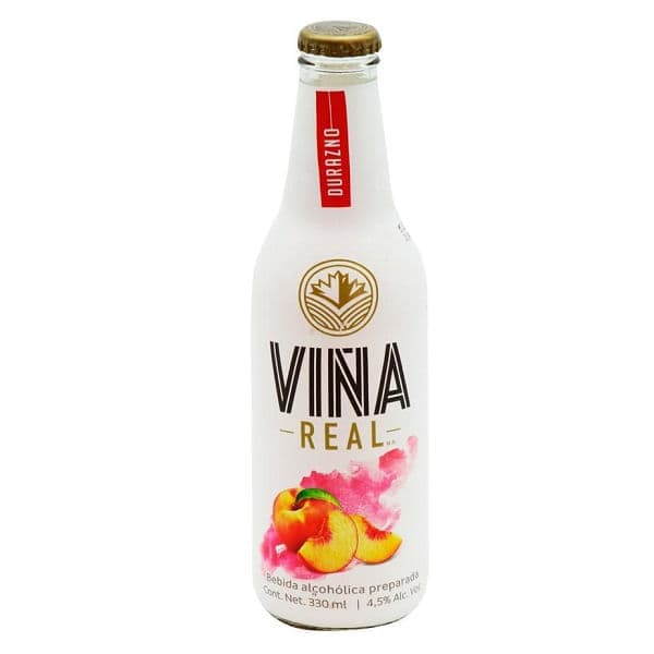 Bebida alcoholica Vi_ real durazno 330 ml