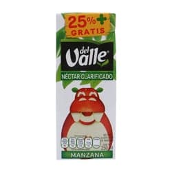 JUGO NECTAR DE MANZANA TETRAPACK DEL VALLE 250 ml