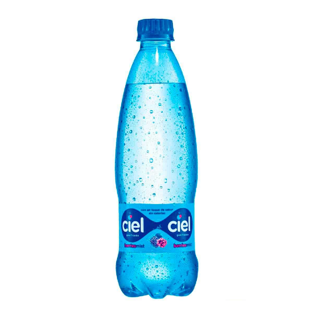 CIEL GASIFICADA SABOR MORAS 600 ml