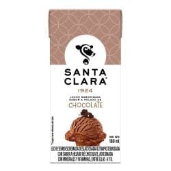Santa Clara Leche UHT Semidescremada Chocolate 180 ml