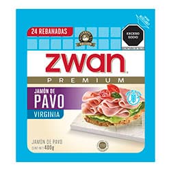 JAMON VIRGINIA PAVO ZWAN 400g