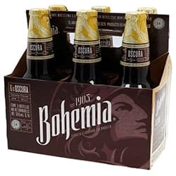 Bohemia Cerveza Obscura 6 Pack 355 ml