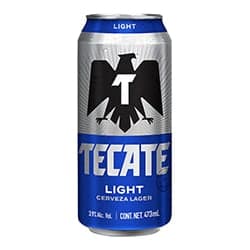 Tecate Cerveza Light 473 ml