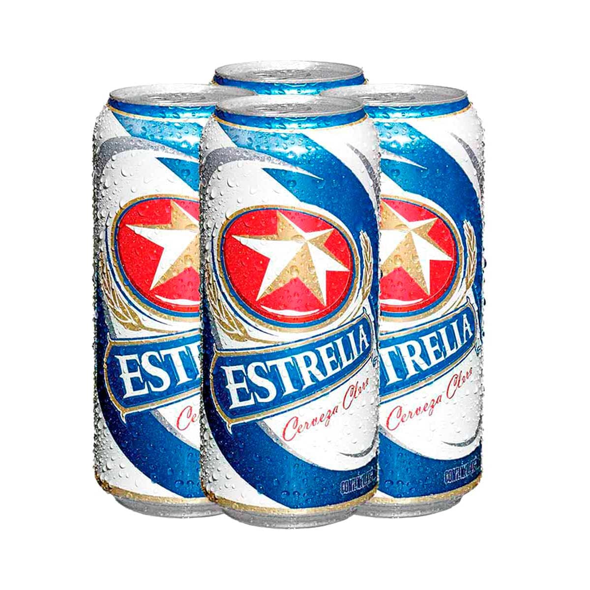 Cerveza Estrella Lata .473