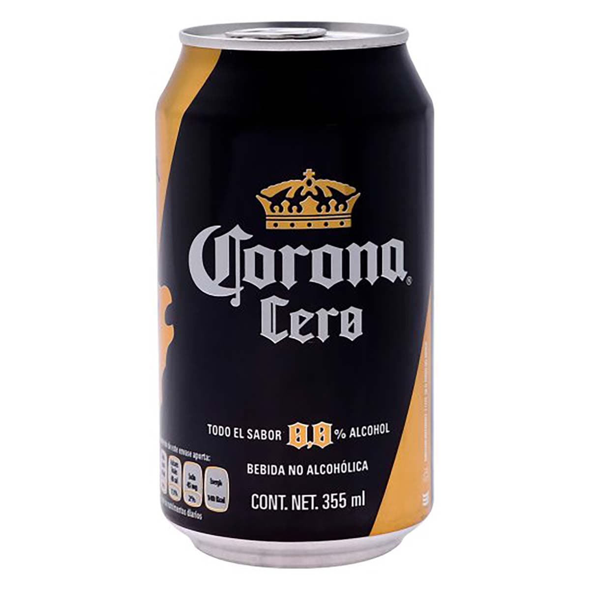 Cerveza Corona Cero Lata 0.355