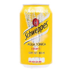 AGUA TONICA SCHWEPPES LATA .355