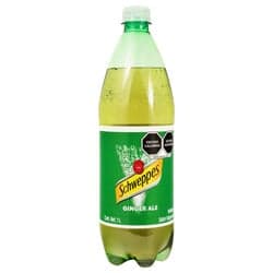 GINGER ALE SCHWEPPES PEÑAFIEL 1 L      .