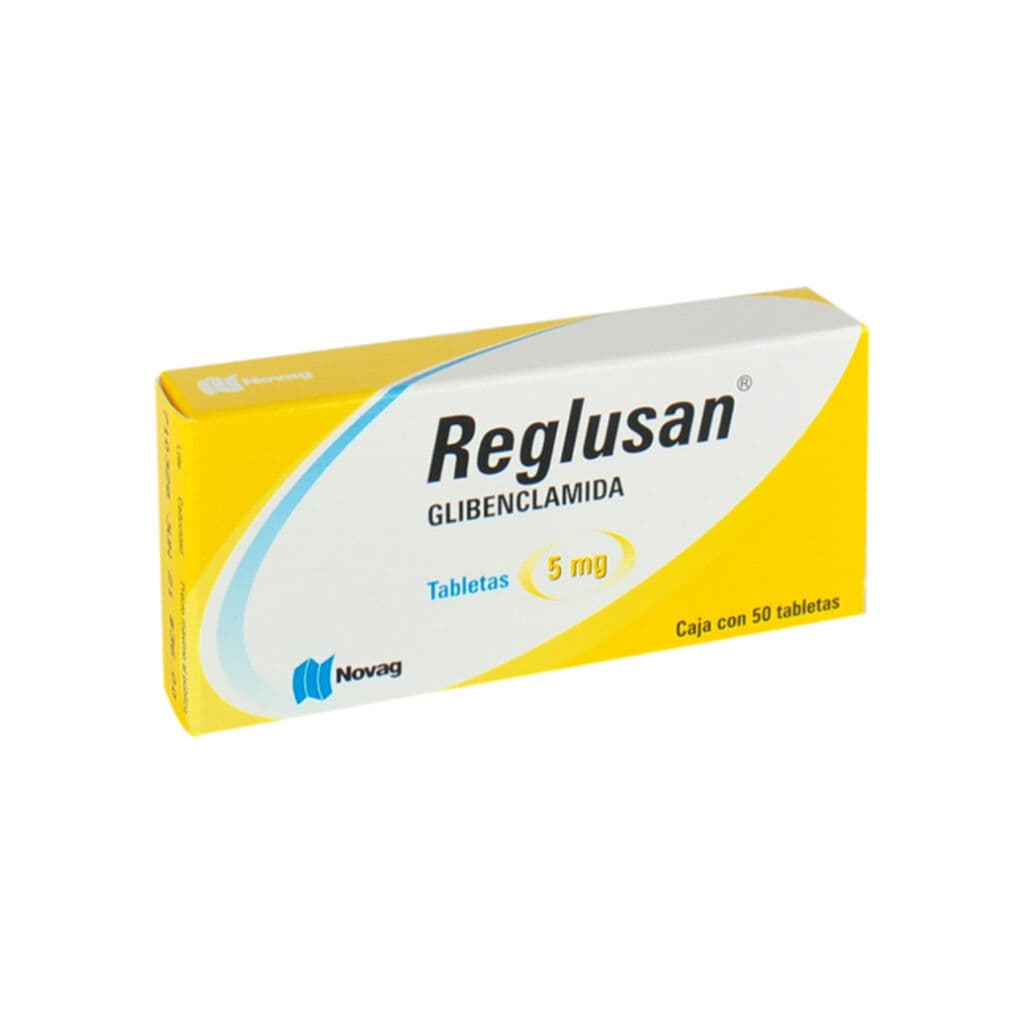 GPP REGLUSAN GLIBENCLAMIDA 5 MG C/50 TAB